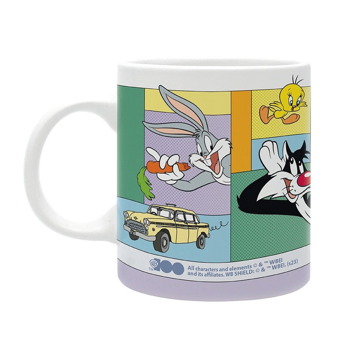 ספל לוני טונס מאשאפ חברים 320 מ"ל | Looney Tunes Friends Mash Up Mug | ספלים וכוסות | פלאנט איקס | Planet X