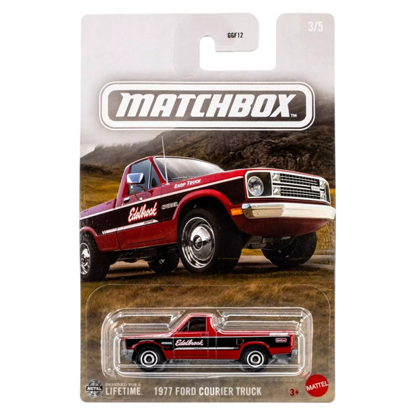 מכונית מא'צבוקס פורד קורייר טראק 1977 | Matchbox 1977 Ford Courier Truck American Trucks Series