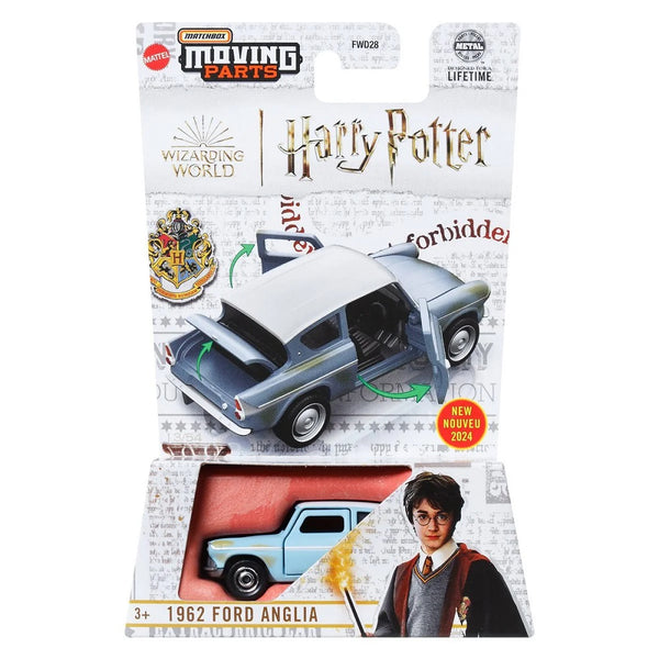 מאצ'בוקס פורד אנגליה 1962 הארי פוטר חלקים זזים | Matchbox Moving Parts Harry Potter 1962 Ford Anglia