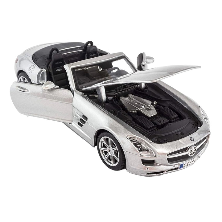 1:24 מרצדס SLS AMG רודסטר מהדורה מיוחדת | Mercedes-Benz SLS AMG Roadster 1:24 Maisto Special Edition | רכבים | פלאנט איקס | Planet X