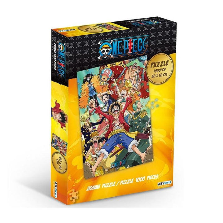 פאזל וואן פיס צוות כובעי הקש 1000 חלקים | One Piece Straw Hat Crew 1000 Pieces Jigsaw Puzzle | | פלאנט איקס | Planet X