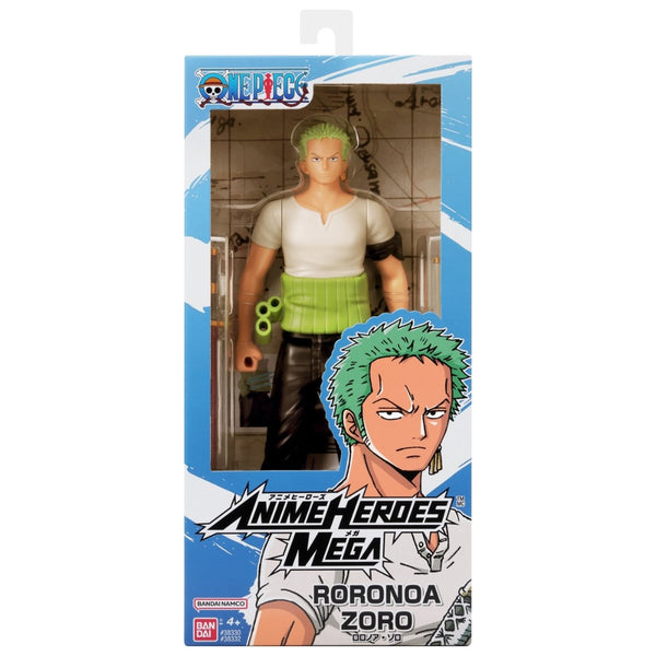 בובת רורונואה זורו 30 ס"מ וואן פיס | Roronoa Zoro One Piece Anime Heroes Mega Action Figure