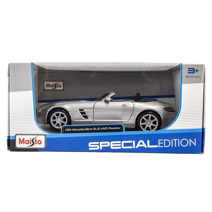 1:24 מרצדס SLS AMG רודסטר מהדורה מיוחדת | Mercedes-Benz SLS AMG Roadster 1:24 Maisto Special Edition | רכבים | פלאנט איקס | Planet X