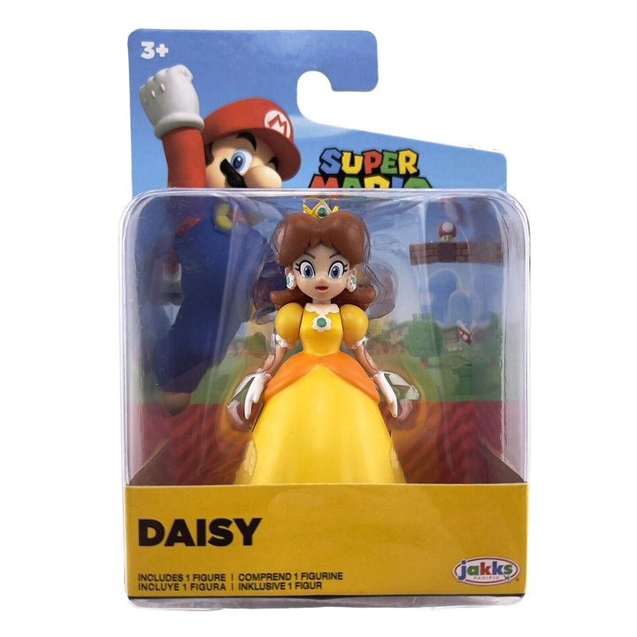 בובת דייזי 2.5 אינץ' סופר מריו | Daisy Super Mario Jakks Pacific | דמויות וגיבורים | פלאנט איקס | Planet X