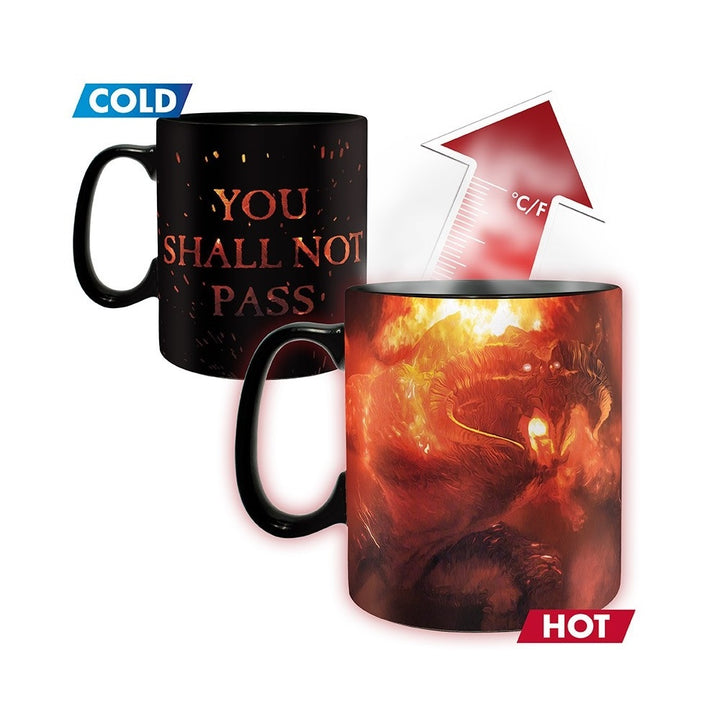 ספל פלא מחליף צבע שר הטבעות 460 מ"ל | The Lord of the Rings Heat Change Mug | ספלים וכוסות | פלאנט איקס | Planet X