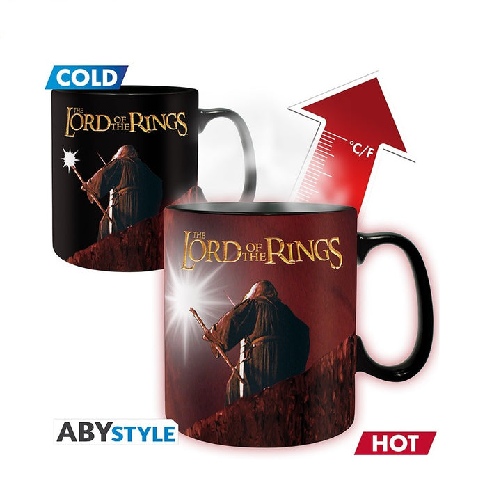 ספל פלא מחליף צבע שר הטבעות 460 מ"ל | The Lord of the Rings Heat Change Mug | ספלים וכוסות | פלאנט איקס | Planet X