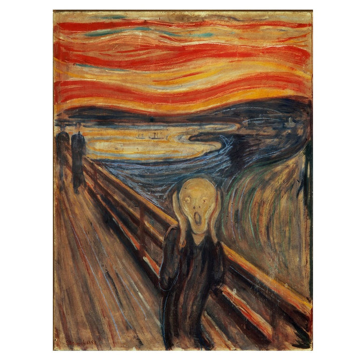 פאזל הצעקה אדוורד מונק 1000 חלקים | The Scream Edvard Munch 1000 Pieces Jigsaw Puzzle | | פלאנט איקס | Planet X