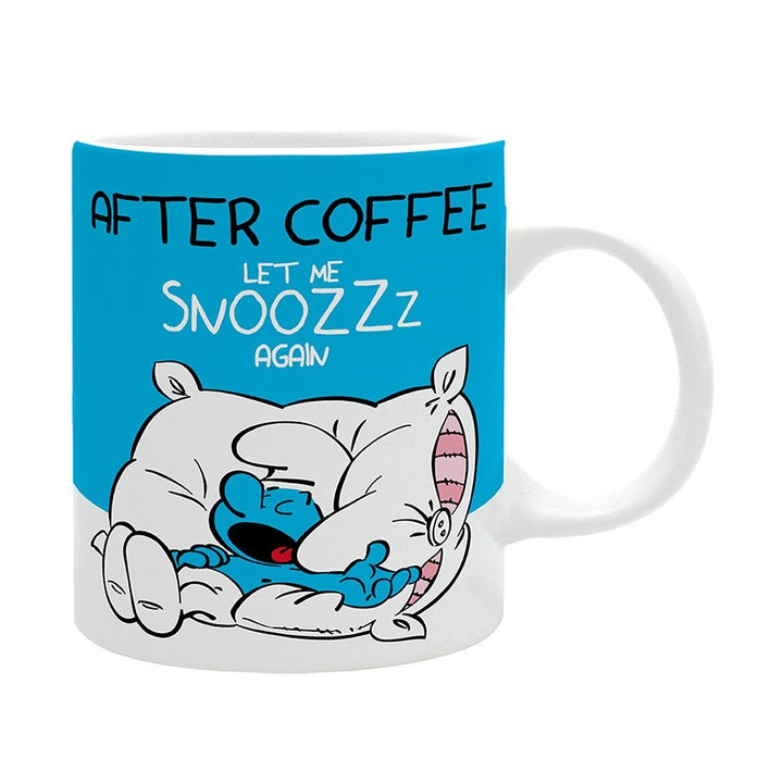 ספל דרדס ישנוני דרדסים 320 מ"ל | The Smurfs After Coffee Mug | ספלים וכוסות | פלאנט איקס | Planet X