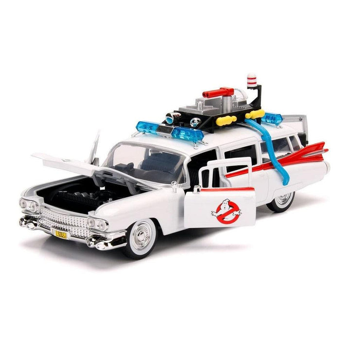 רכב מכסחי השדים קאדילק אקטו 1 | Ghostbusters ECTO-1 Cadillac 1:24 | רכבים | פלאנט איקס | Planet X