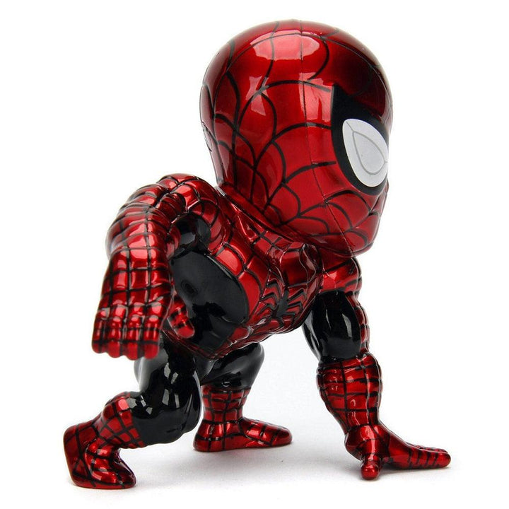 בובת ספיידרמן קלאסי כרום מתכת 10 ס"מ | Classic Spider-Man Candy Figure Jada Metal Die Cast | דמויות וגיבורים | פלאנט איקס | Planet X