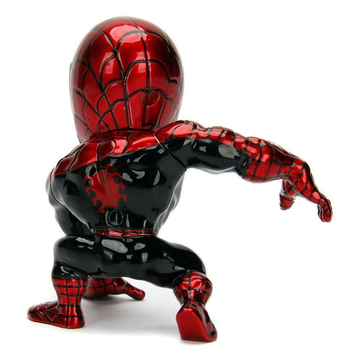 בובת ספיידרמן קלאסי כרום מתכת 10 ס"מ | Classic Spider-Man Candy Figure Jada Metal Die Cast | דמויות וגיבורים | פלאנט איקס | Planet X