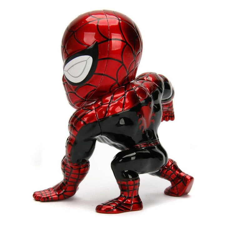 בובת ספיידרמן קלאסי כרום מתכת 10 ס"מ | Classic Spider-Man Candy Figure Jada Metal Die Cast | דמויות וגיבורים | פלאנט איקס | Planet X