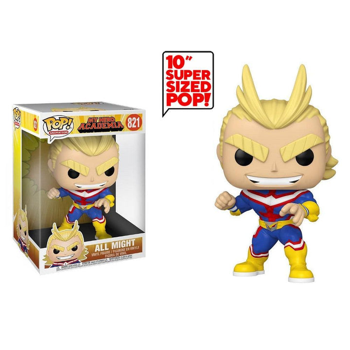 בובת פופ אול מייט 10 אינץ' | Funko Pop All Might 821 10 Inch | בובת פופ | פלאנט איקס | Planet X