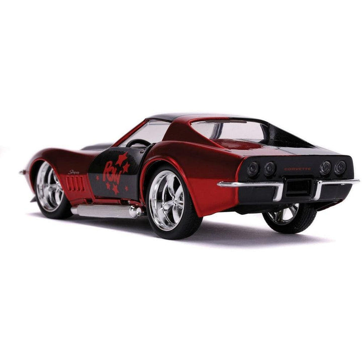 שברולט קורבט סטינגריי 1969 הארלי קווין | Harley Quinn Chevrolet Corvette Stingray 1969 1:32 | רכבים | פלאנט איקס | Planet X