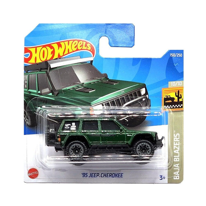 הוט ווילס ג'יפ צ'ירוקי 1995 | Hot Wheels Jeep Cherokee '95 | רכבים | פלאנט איקס | Planet X