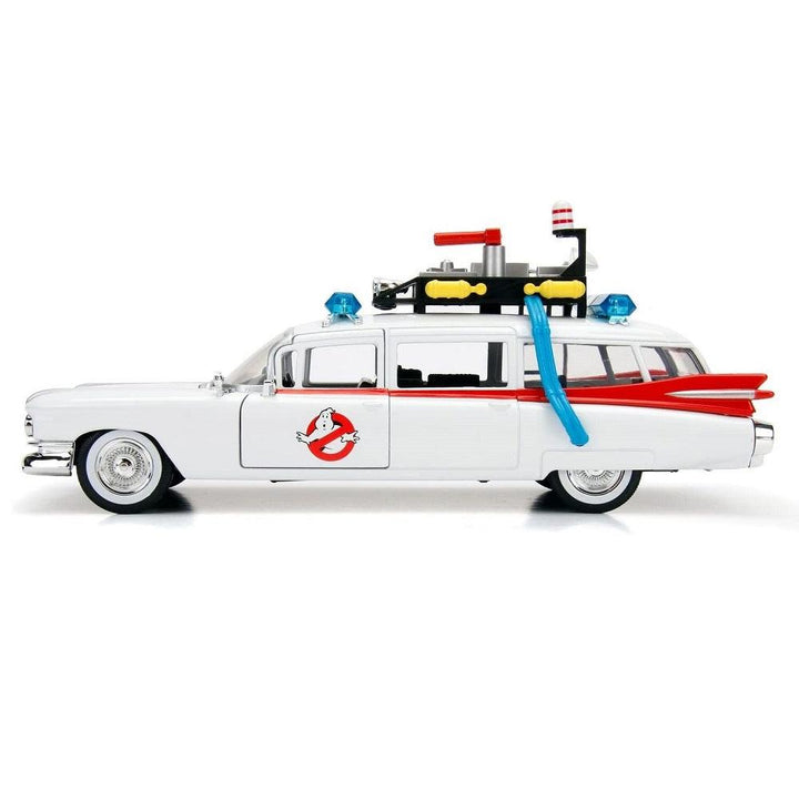 רכב מכסחי השדים קאדילק אקטו 1 | Ghostbusters ECTO-1 Cadillac 1:24 | רכבים | פלאנט איקס | Planet X