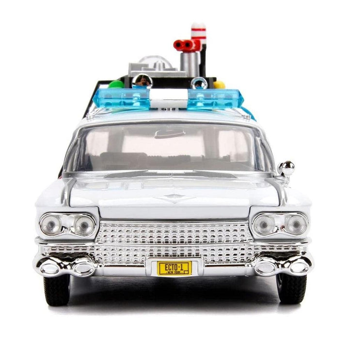 רכב מכסחי השדים קאדילק אקטו 1 | Ghostbusters ECTO-1 Cadillac 1:24 | רכבים | פלאנט איקס | Planet X