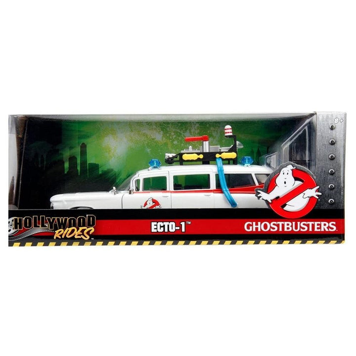 רכב מכסחי השדים קאדילק אקטו 1 | Ghostbusters ECTO-1 Cadillac 1:24 | רכבים | פלאנט איקס | Planet X