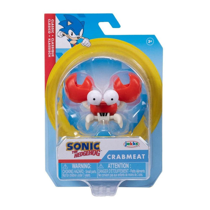 בובת קראבמיט 2.5 אינץ' - Crabmeat Sonic The Hedgehog | דמויות וגיבורים | פלאנט איקס | Planet X