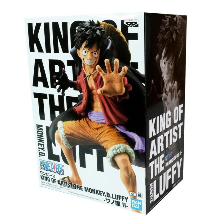 פיגר לופי 20 ס"מ וואן פיס | Monkey D. Luffy One Piece Banpresto King Of Artist | דמויות וגיבורים | פלאנט איקס | Planet X