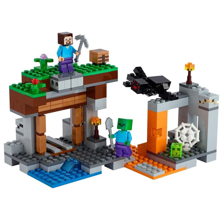 לגו 21166 המכרה הנטוש מיינקראפט | LEGO 21166 The Abandoned Mine Minecraft | הרכבות | פלאנט איקס | Planet X