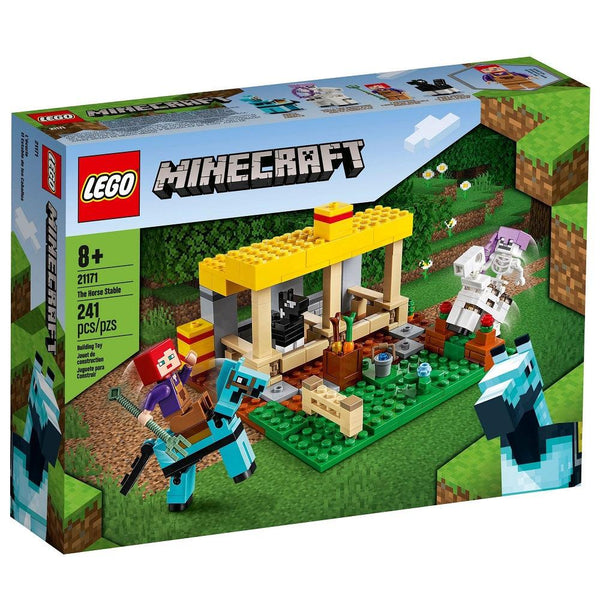 לגו 21171 אורוות הסוסים מיינקראפט | LEGO 21171 The Horse Stable Minecraft | הרכבות | פלאנט איקס | Planet X
