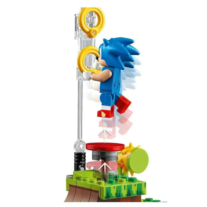 לגו 21331 סוניק גרין זון היל רעיונות | LEGO 21331 Sonic the Hedgehog Green Hill Zone | הרכבות | פלאנט איקס | Planet X