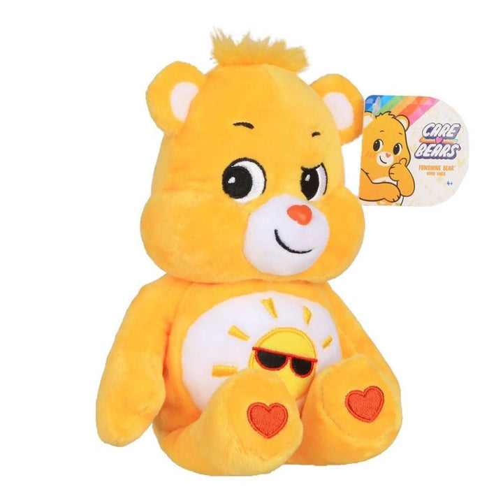 בובת פרווה דובון אכפת לי דוב שמחה 23 ס"מ | Funshine Bear 23cm Care Bears | בובות פרווה | פלאנט איקס | Planet X