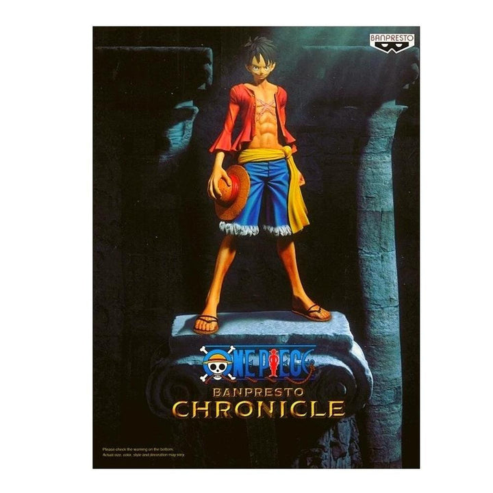 פיגר לופי 24 ס"מ וואן פיס | Monkey D. Luffy One Piece Banpresto Chronicle Master Stars Piece | דמויות וגיבורים | פלאנט איקס | Planet X