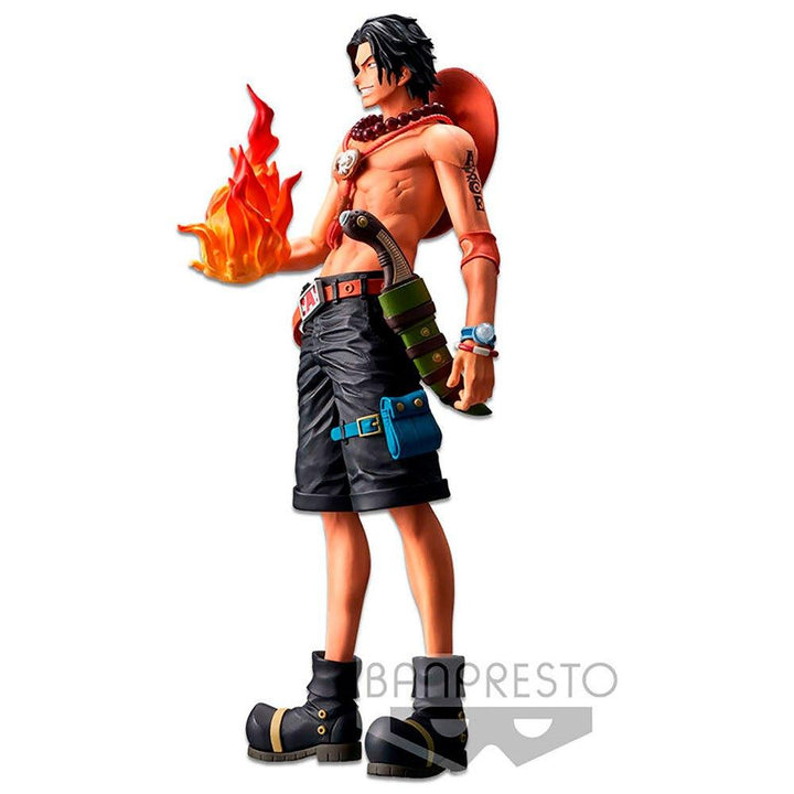 פיגר פורטוגאס די אייס 28 ס"מ וואן פיס | One Piece Portgas D. Ace Grandista Nero Banpresto | דמויות וגיבורים | פלאנט איקס | Planet X