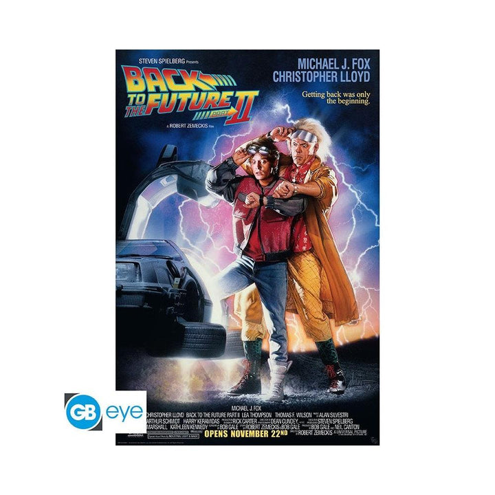 פוסטר בחזרה לעתיד 2 כרזת הסרט | Back to the Future Part 2 Movie Poster | פוסטרים | פלאנט איקס | Planet X