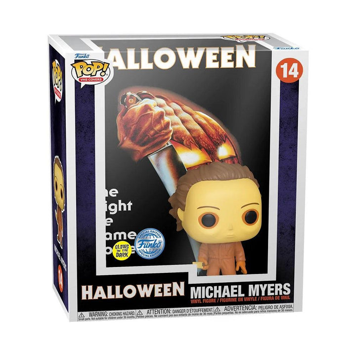 פופ קאבר מייקל מאיירס מהדורה מיוחדת | Funko Pop! VHS Cover Halloween Michael Myers 14 Special Edition | בובת פופ | פלאנט איקס | Planet X