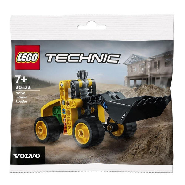 לגו 30433 טרקטור וולוו טכני | LEGO 30433 Volvo Wheel Loader Technic | הרכבות | פלאנט איקס | Planet X