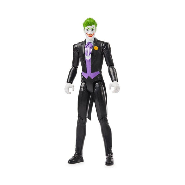 בובת ג'וקר בחליפה שחורה 30 ס"מ | The Joker Black Suit 30cm Spin Master | דמויות וגיבורים | פלאנט איקס | Planet X