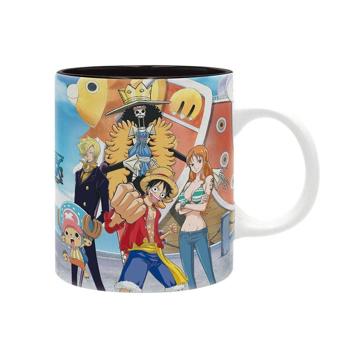 ספל הצוות של לופי וואן פיס 320 מ"ל | Luffy's crew One Piece Mug | ספלים וכוסות | פלאנט איקס | Planet X