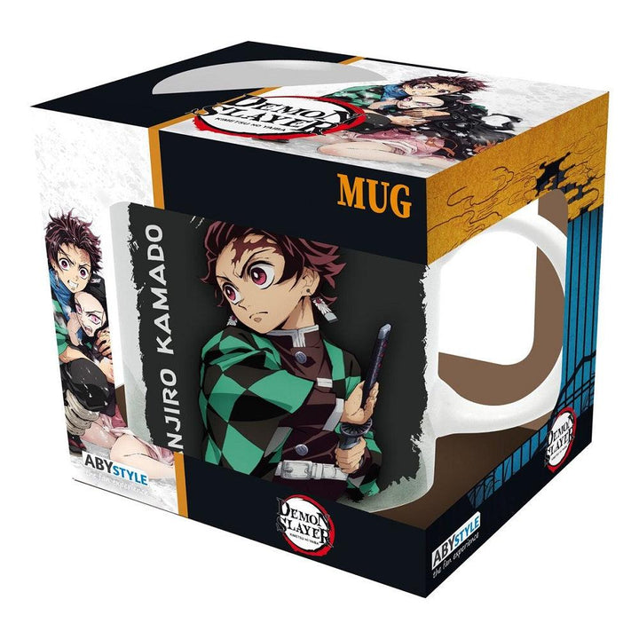 ספל טאנג׳ירו קמאדו קוטל השדים 320 מ"ל | Tanjiro Kamado Demon Slayer Mug | ספלים וכוסות | פלאנט איקס | Planet X