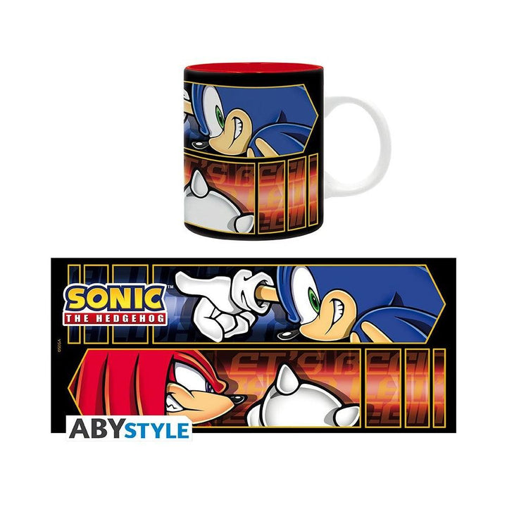 ספל סוניק ונאקלס 320 מ"ל | Sonic And Knuckles Mug | ספלים וכוסות | פלאנט איקס | Planet X