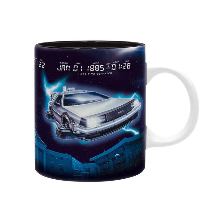 ספל בחזרה לעתיד דלוריאן 320 מ"ל | Back To The Future DeLorean Mug | ספלים וכוסות | פלאנט איקס | Planet X