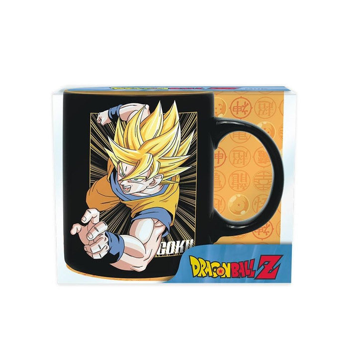 ספל גוקו נגד וג'יטה 320 מ"ל | Goku and Vegeta Dragon Ball Z Mug | ספלים וכוסות | פלאנט איקס | Planet X