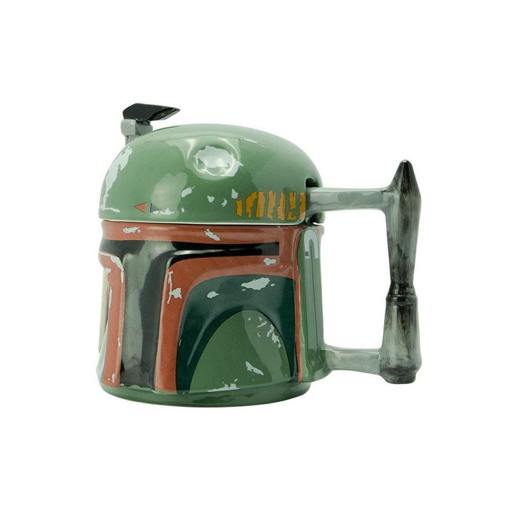 ספל תלת מימד בובה פט 300 מ"ל מלחמת הכוכבים | Boba Fett 3D Mug Star Wars | ספלים וכוסות | פלאנט איקס | Planet X