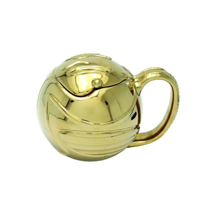 סניץ' מוזהב ספל תלת מימד 450 מ"ל הארי פוטר | Harry Potter Golden Snitch 3D Mug | ספלים וכוסות | פלאנט איקס | Planet X