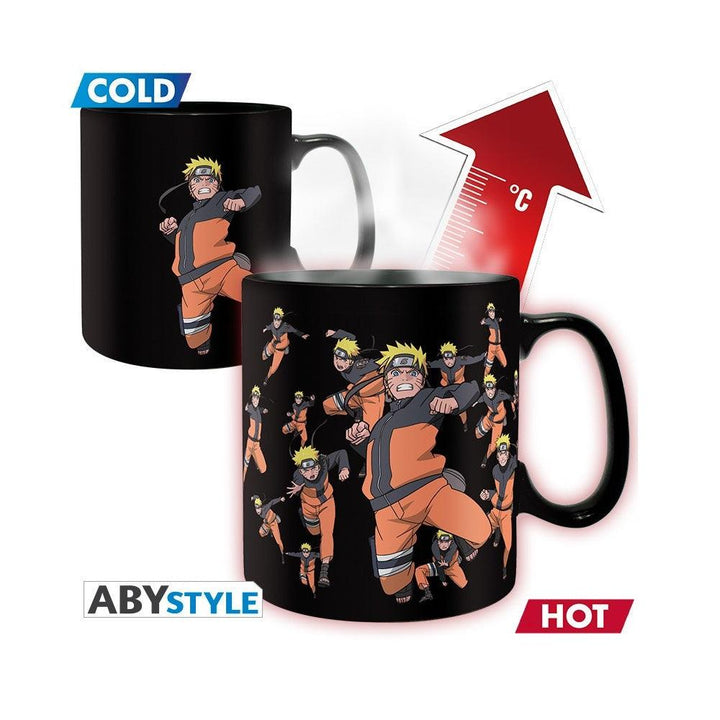 ספל פלא מחליף צבע נארוטו שיפודן 460 מ"ל | Naruto Shippuden Heat Change Mug | ספלים וכוסות | פלאנט איקס | Planet X