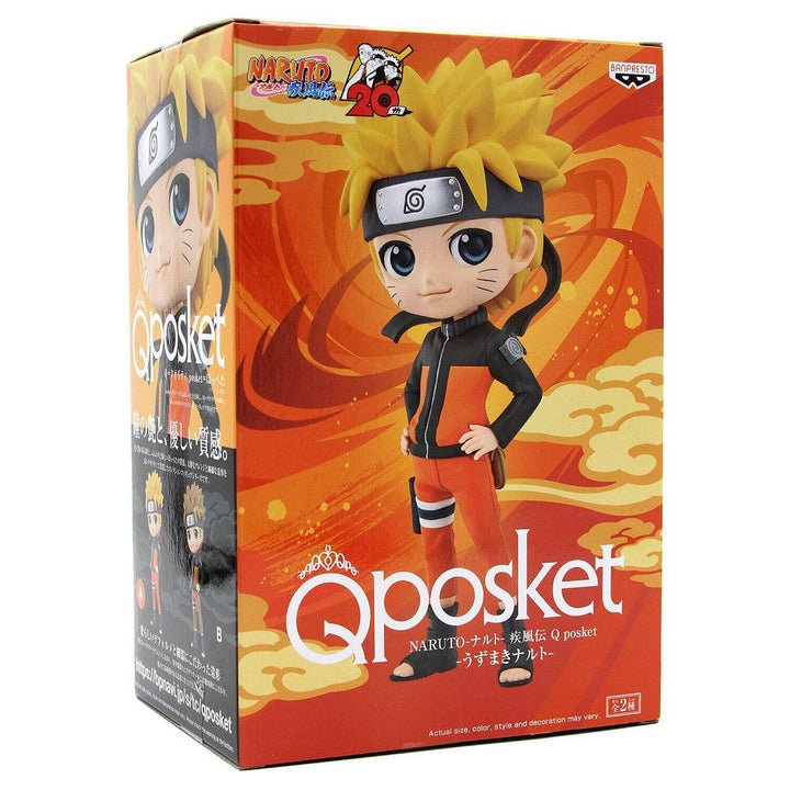 פיגר נארוטו אוזומאקי 14 ס"מ נארוטו שיפודן | Uzumaki Naruto Naruto Shippuden Q Posket Ver.A | דמויות וגיבורים | פלאנט איקס | Planet X