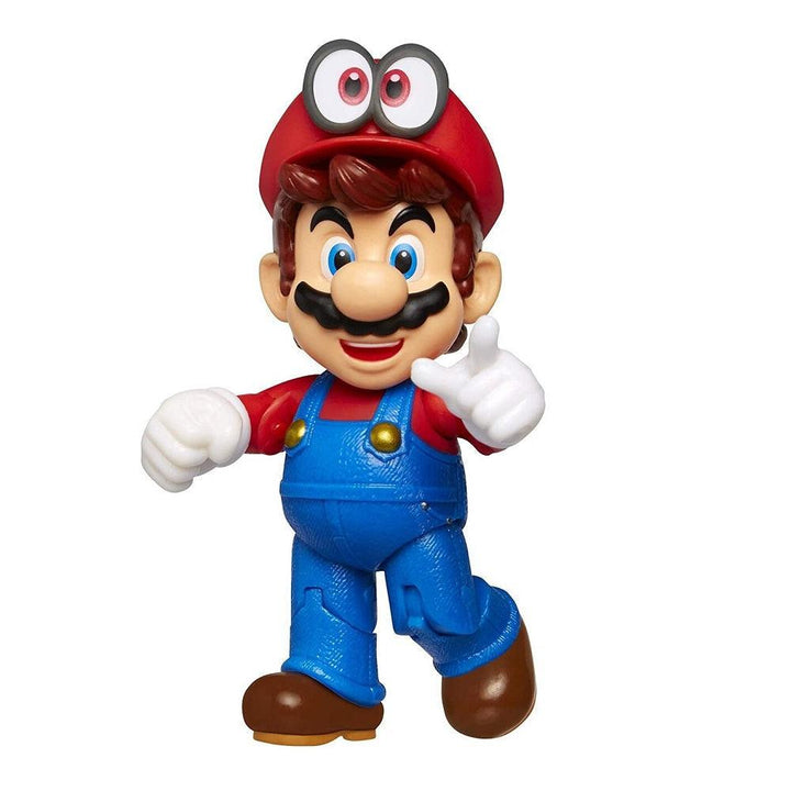 בובת סופר מריו 4 אינץ' כולל כובע | Super Mario With Cappy | דמויות וגיבורים | פלאנט איקס | Planet X