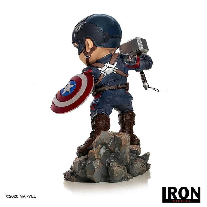 פסל קפטן אמריקה הנוקמים סוף המשחק | Captain America Avengers: Endgame MiniCo Statue Iron Studios | פסלים | פלאנט איקס | Planet X