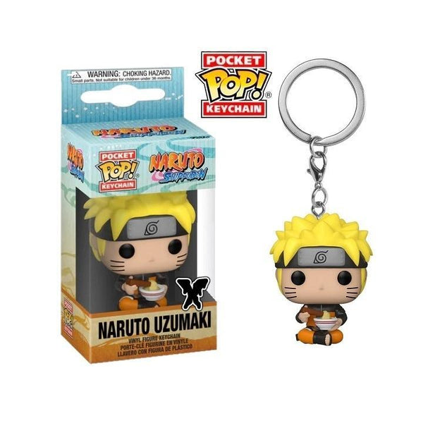 מחזיק מפתחות נארוטו אוזומאקי | Funko Pop! Keychain Naruto Uzumaki With Noodle | בובת פופ | פלאנט איקס | Planet X