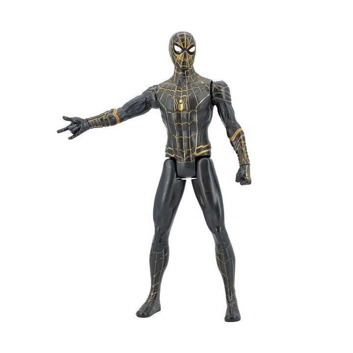 בובת ספיידרמן בחליפת שחור זהב 30 ס"מ | Spider-Man Black And Gold 30cm | דמויות וגיבורים | פלאנט איקס | Planet X