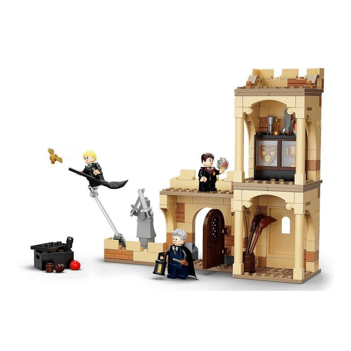 לגו 76395 שיעור הטיסה הראשון הארי פוטר | LEGO 76395 Hogwarts: First Flying Lesson | הרכבות | פלאנט איקס | Planet X