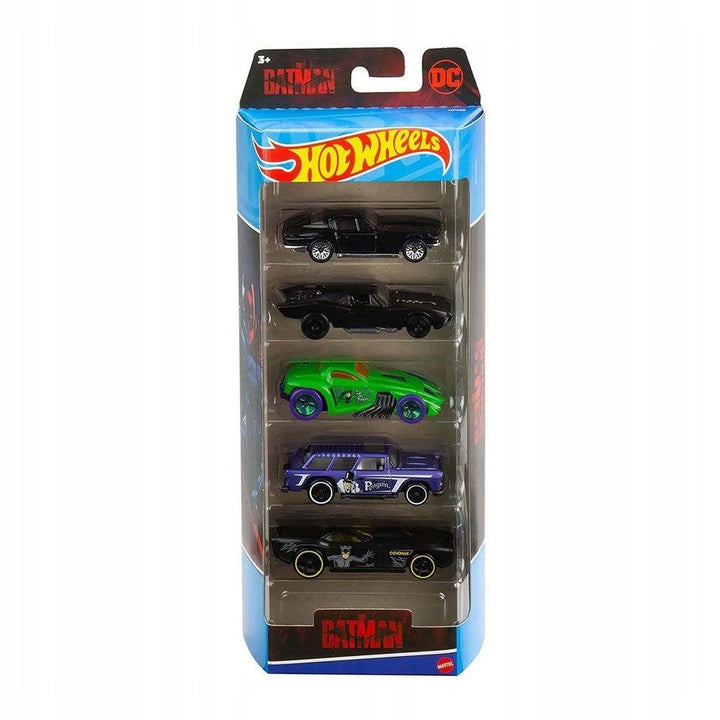 מארז 5 רכבי באטמן הוט ווילס | Hot Wheels The Batman 5 Pack | רכבים | פלאנט איקס | Planet X