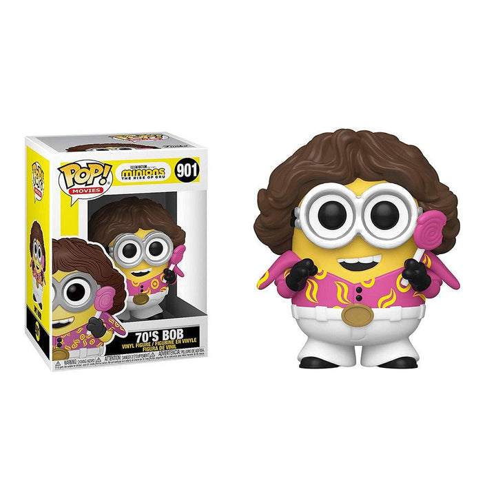 בובת פופ בוב שנות ה-70 מיניונים | Funko Pop 70's Bob 901 | בובת פופ | פלאנט איקס | Planet X